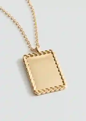 Collar Selena Oro Talla 99 Mujer Mango