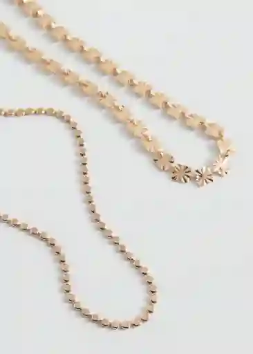 Collar Cherie Oro Talla 99 Niñas Mango