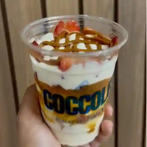 Fresas con Crema Fit Coccole Sin Azúcar