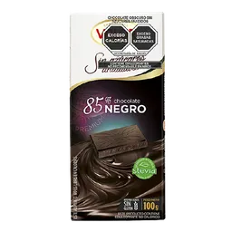 Valor Chocolate Negro 85 % Cacao sin Azúcar y sin Gluten