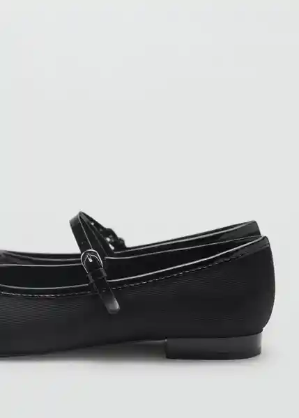 Zapatos Cassie Negro Talla 36 Mujer Mango