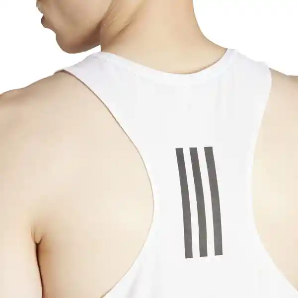 Adidas Camiseta Otr B Tank Para Hombre Blanco Talla M