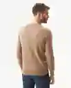 Suéter Togs Basic cr Masculino Café Desierto Claro TM Chevignon