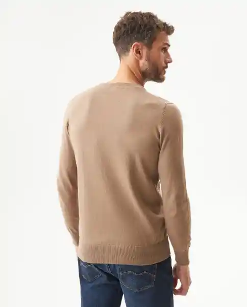 Suéter Togs Basic cr Masculino Café Desierto Claro TM Chevignon
