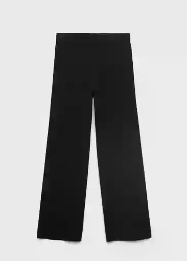 Pantalón Yolando Negro Talla S Mujer Mango