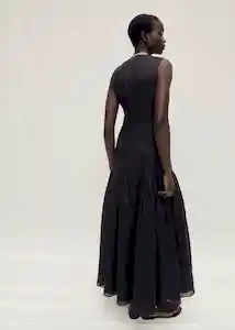 Vestido Jana Negro Talla S Mujer Mango