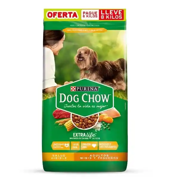 Purina Alimento Extralife Perro Mini y Pequeños Dog Chow