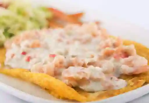 Patacones (2 Salsa Criolla)