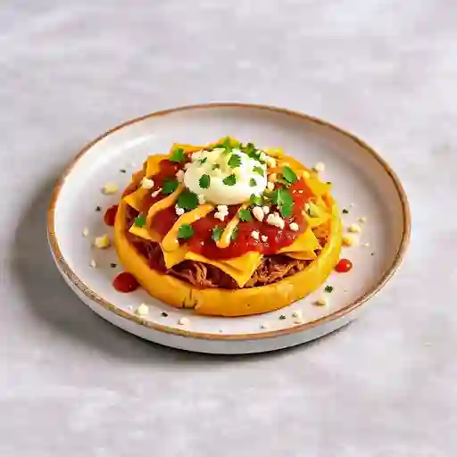 Torta De Chilaquiles Roja