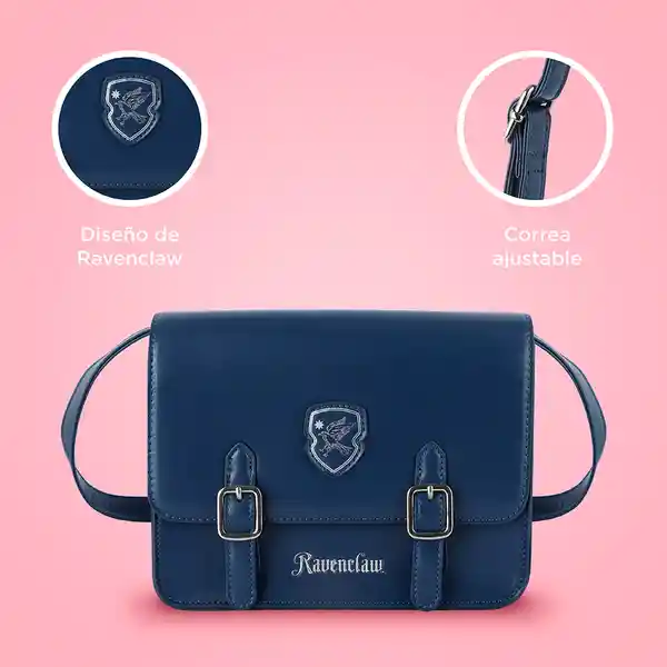 Bolso Estilo Preppy Serie Harry Potter Ravenclaw Miniso
