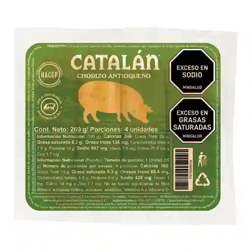 Catalan Chorizo Antioqueño