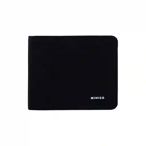 Billetera Casual Negro Miniso