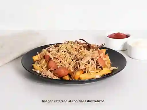 Salchipapa Mixta
