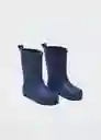 Bota Nicob Azul Talla 19 Niños Mango