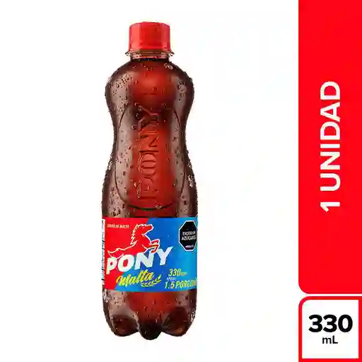 Pony malta plastica 330 ml