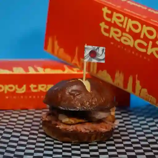 Mini hamburguesa japonesa