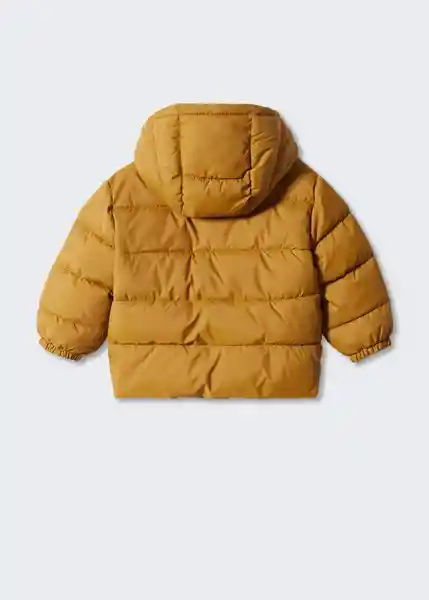 Abrigo Anorak Aldo5 Mostaza Talla 69 Niños Mango