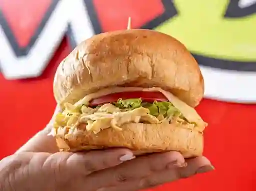 Hamburguesa Pollo Desmechado