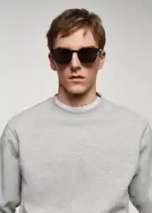 Buzo Sudadera Nola Gris Medio Vigoré Talla S Hombre Mango