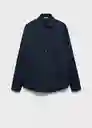 Camisa Play Navy Talla XS Hombre Mango