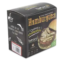 Kumara Hamburguesa Quinua Con Champinones Veggie 4