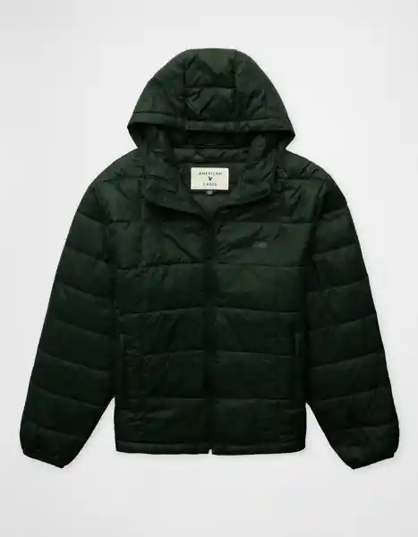 Chaqueta Hombre Verde Talla LARGE 1761308 American Eagle