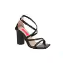 Sandalias Tacón Brook Negro Talla 35