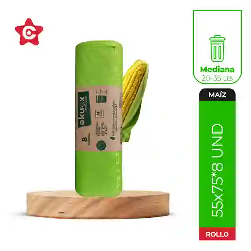 Ekuox Bolsa Verde Maíz