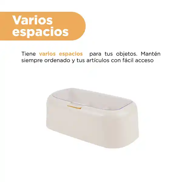 Organizador Plástico a Prueba de Polvo Serie Blanco Miniso