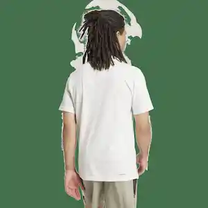 Adidas Camiseta Camo Big Logo Hombre Blanco Talla L Ref: IW8489