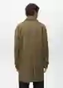 Abrigo Parka Chayton Khaki Talla M Hombre Mango