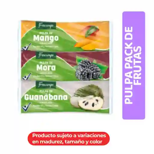 Pulpa Pack de Frutas Frescampo