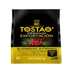 Tostao Café Supremo Intenso