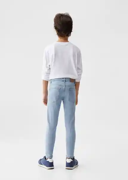 Jean Skinny Tejano Claro Talla 14 Niños Mango