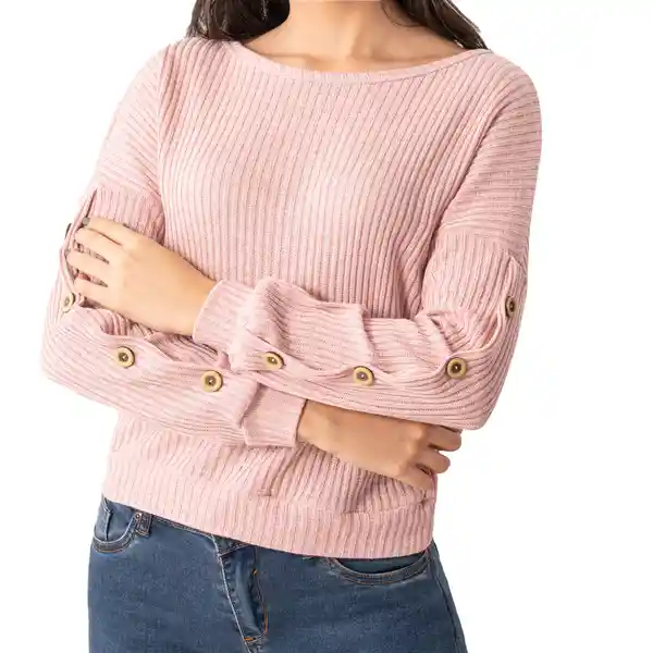 Croydon Buzo Magical Mujer Rosado Talla S