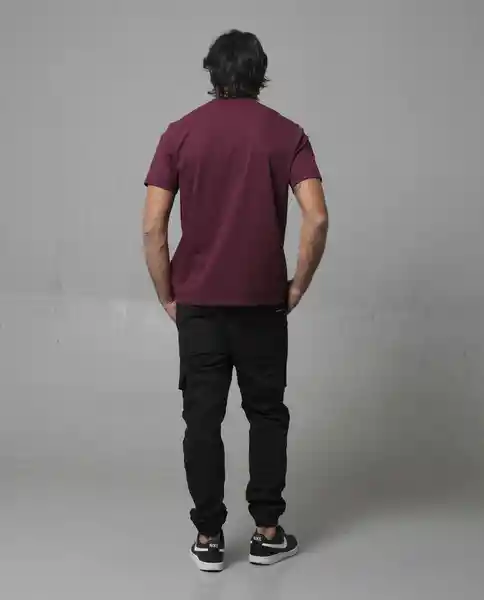 Camiseta Hombre Rojo Talla L 109G104_ROJ191617 Rifle