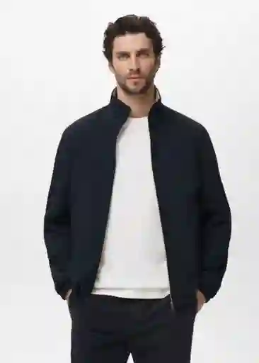 Chaqueta Nada Navy Talla M Hombre Mango