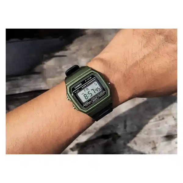 Reloj Retro Hombre Negro F_91WM_3A Casio