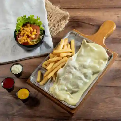 Asado de Pechuga Gratinada