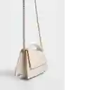 Bolso P Trap Offwhite Talla 99 Mujer Mango