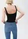 Body Marisa Negro Talla XS Mujer Mango