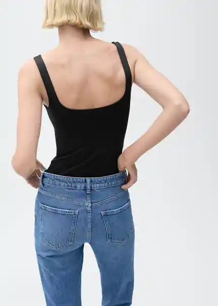 Body Marisa Negro Talla XS Mujer Mango