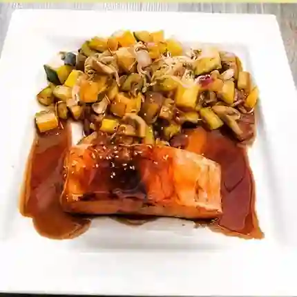Salmon a la plancha