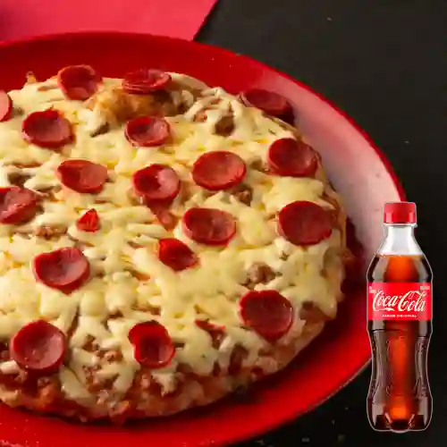 Combo Pizza de Carnes +Cocacola Orig 400ml
