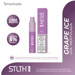 STLTH Mini Vape - Grape Ice- 1000 pufff (5%)