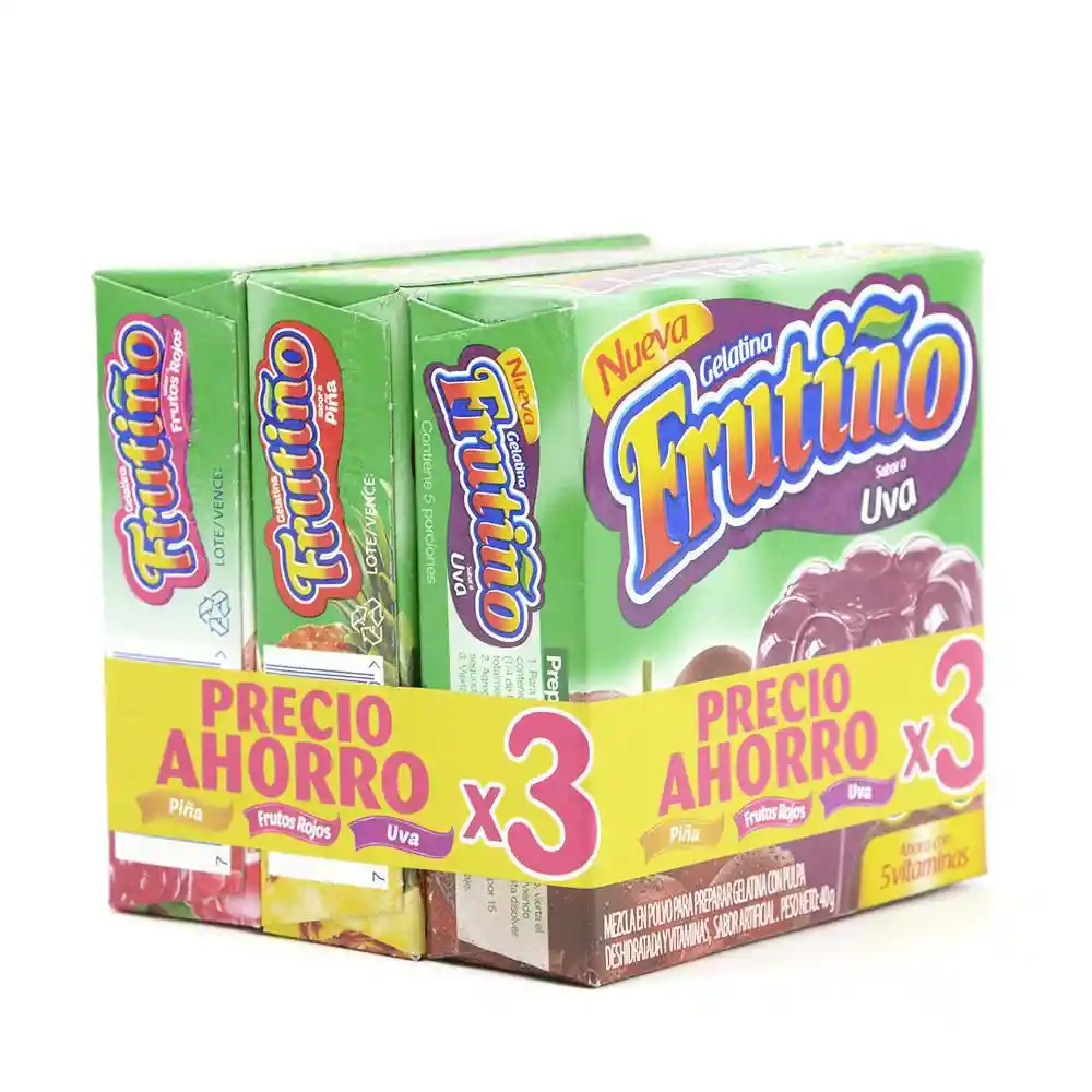   Frutiño  Gelatina Polvo 