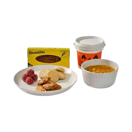 Combo Familiar Balde Pequeño Halloween