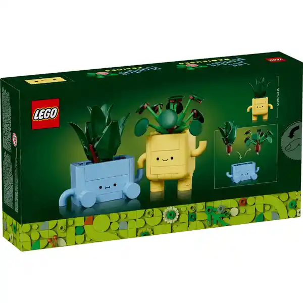 Set de Construcción Plantas Felices Lego