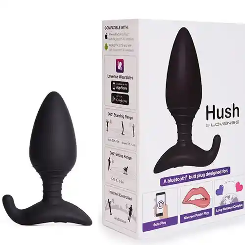 Lovense Hush 2 1.5 Pulgadas -vibrador-anal Tokens