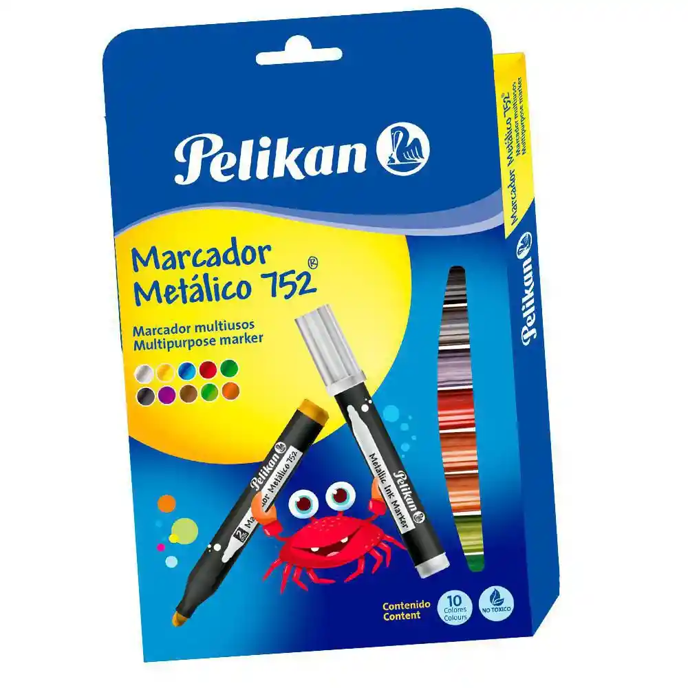 Pelikan Marcador Metálico 